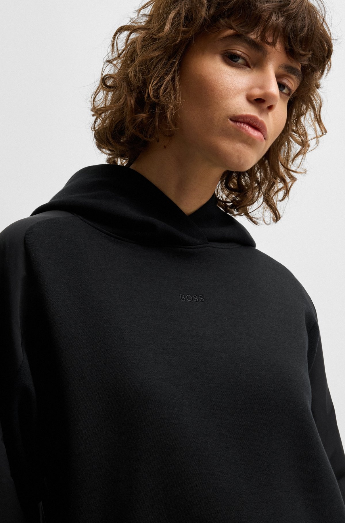 HOODIE WITH EMBROIDERED LOGO - 5