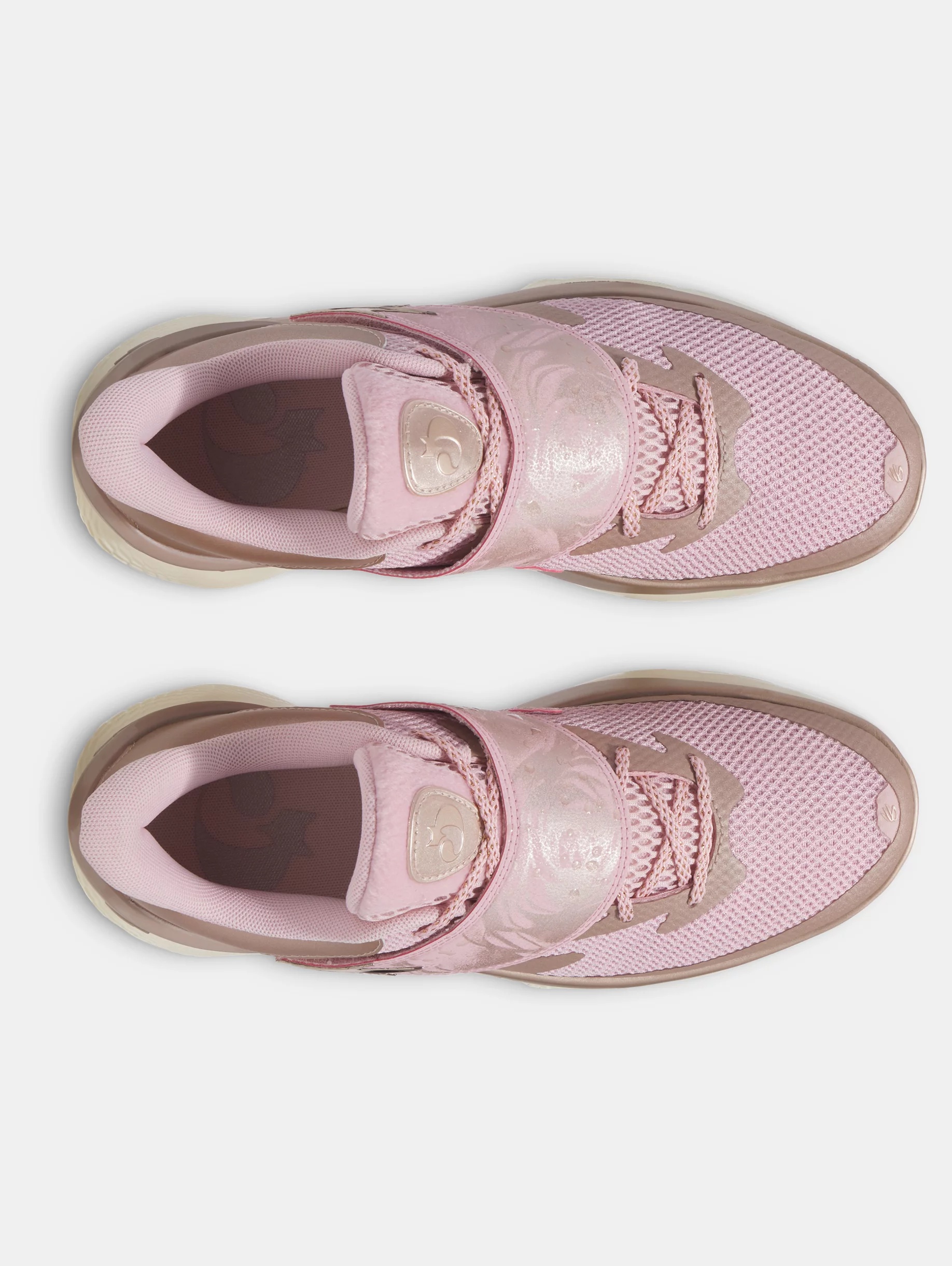 Unisex Curry Fox 1 'Reign Rose' Basketball Shoes - 3