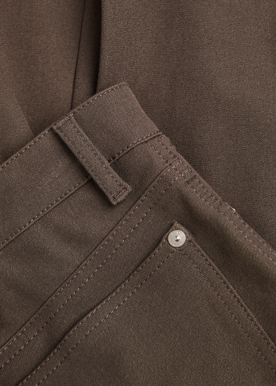 Joseph Duke Flared-leg Stretch-twill Trousers - 5