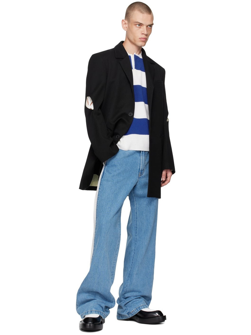 STEFAN COOKE Black Slashed Coat outlook