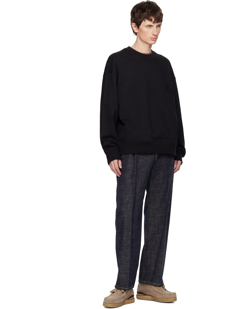 Wooyoungmi Black City Graphic Sweatshirt outlook