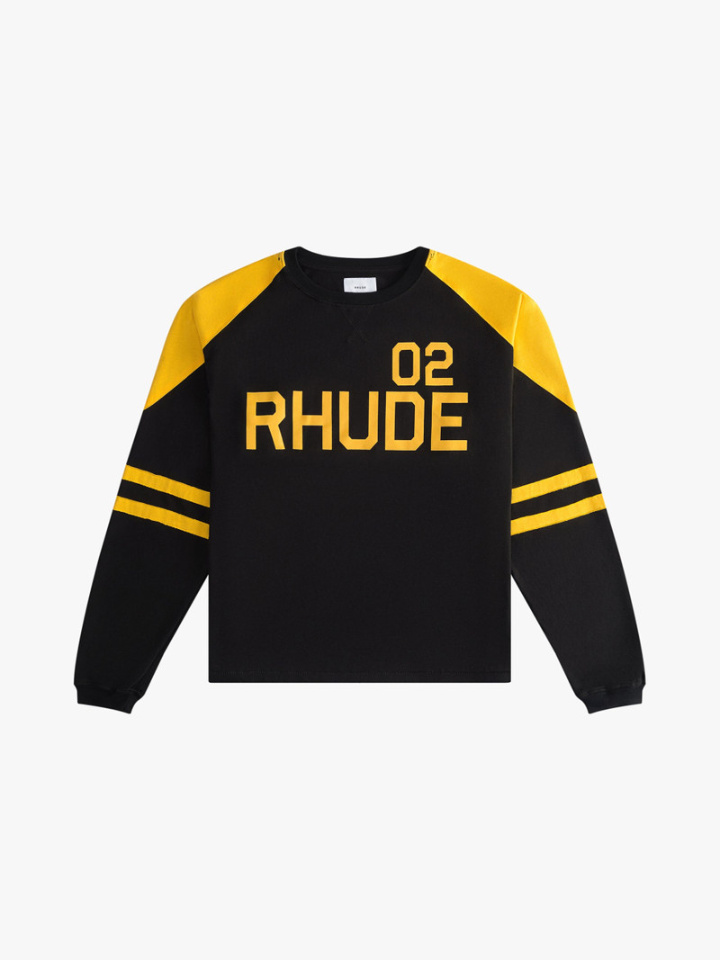 RHUDE 02 STRIPE LS TEE 1