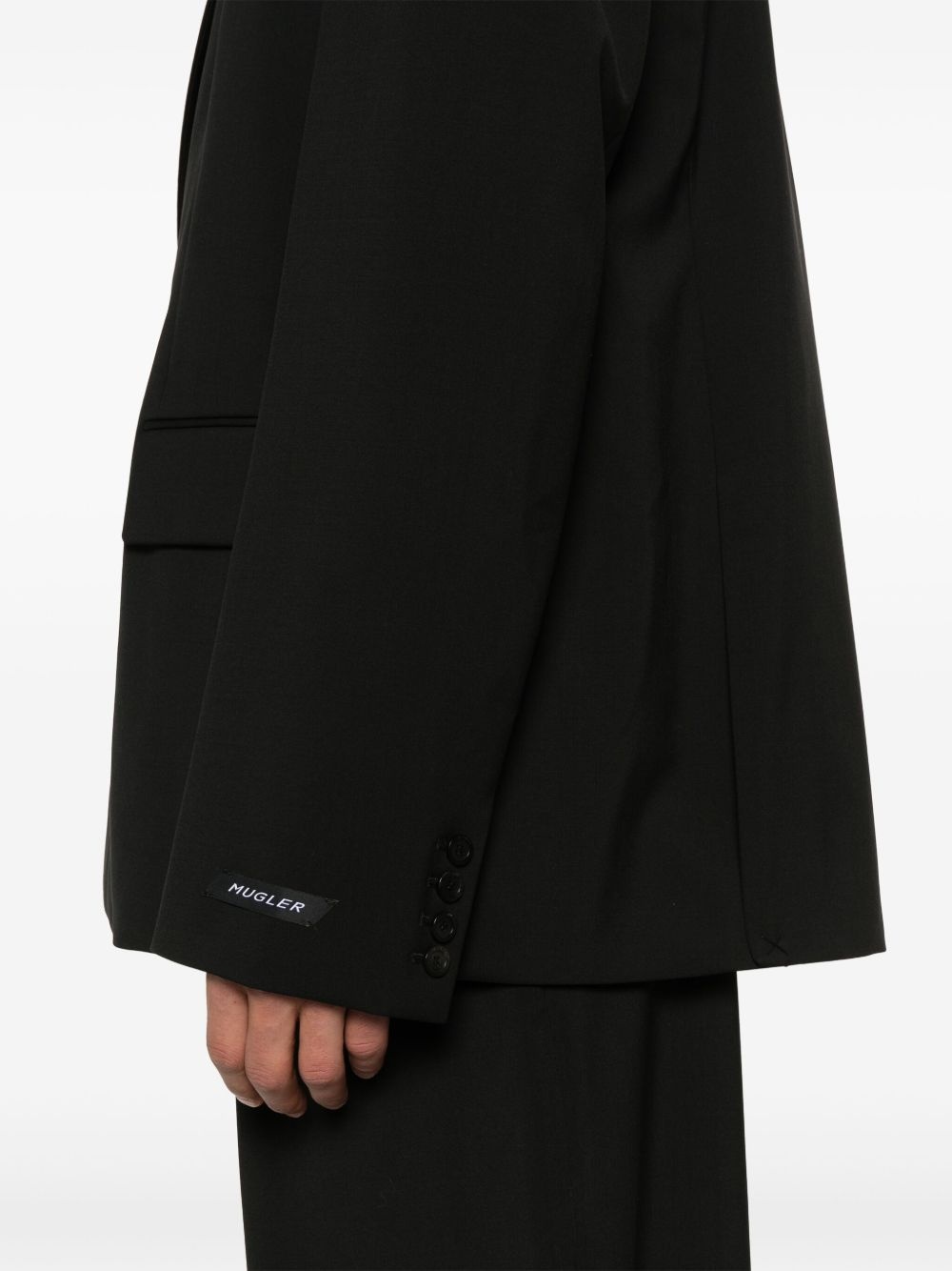 wool blazer - 5