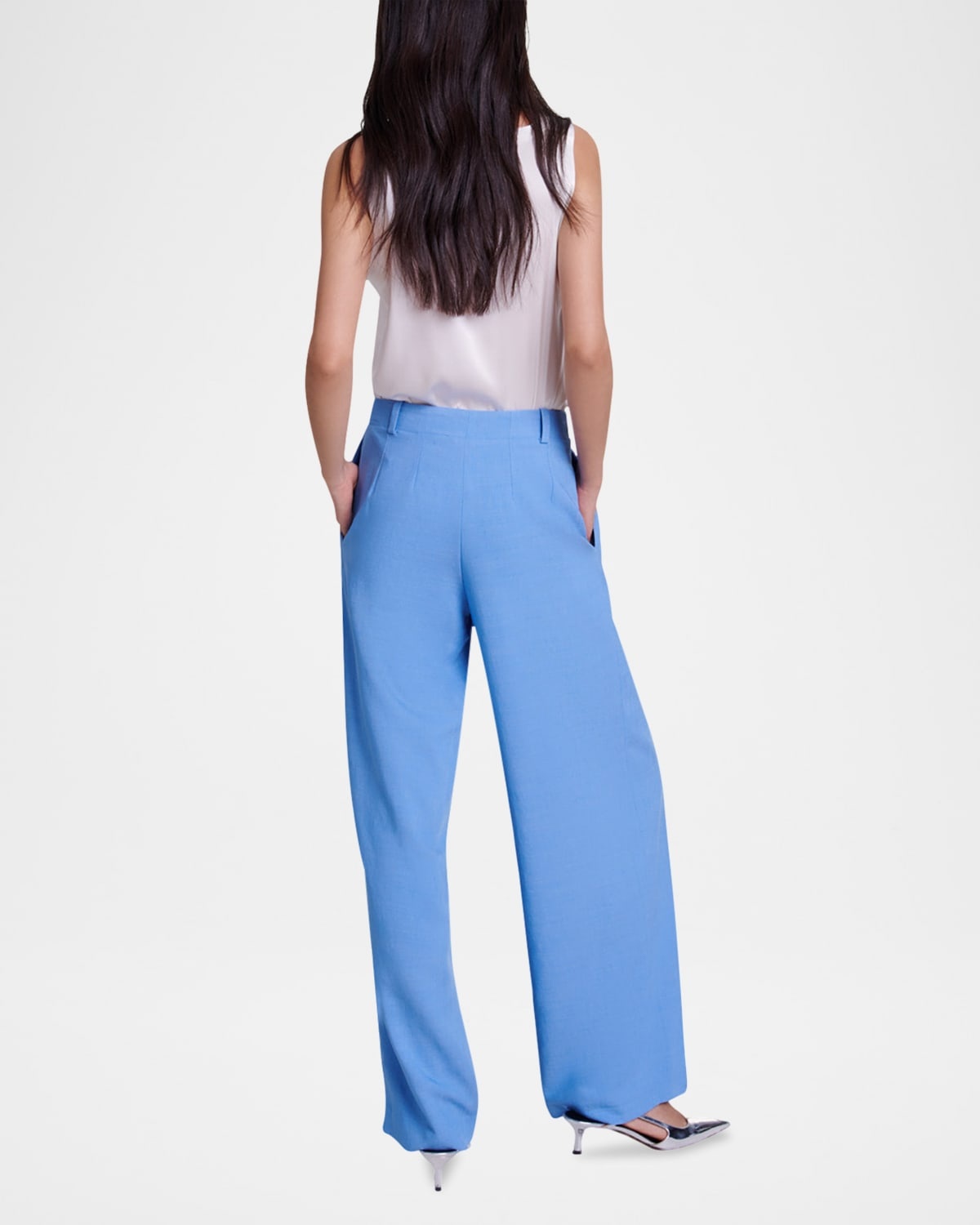 Pivalda Textured Wide-Leg Pants - 3