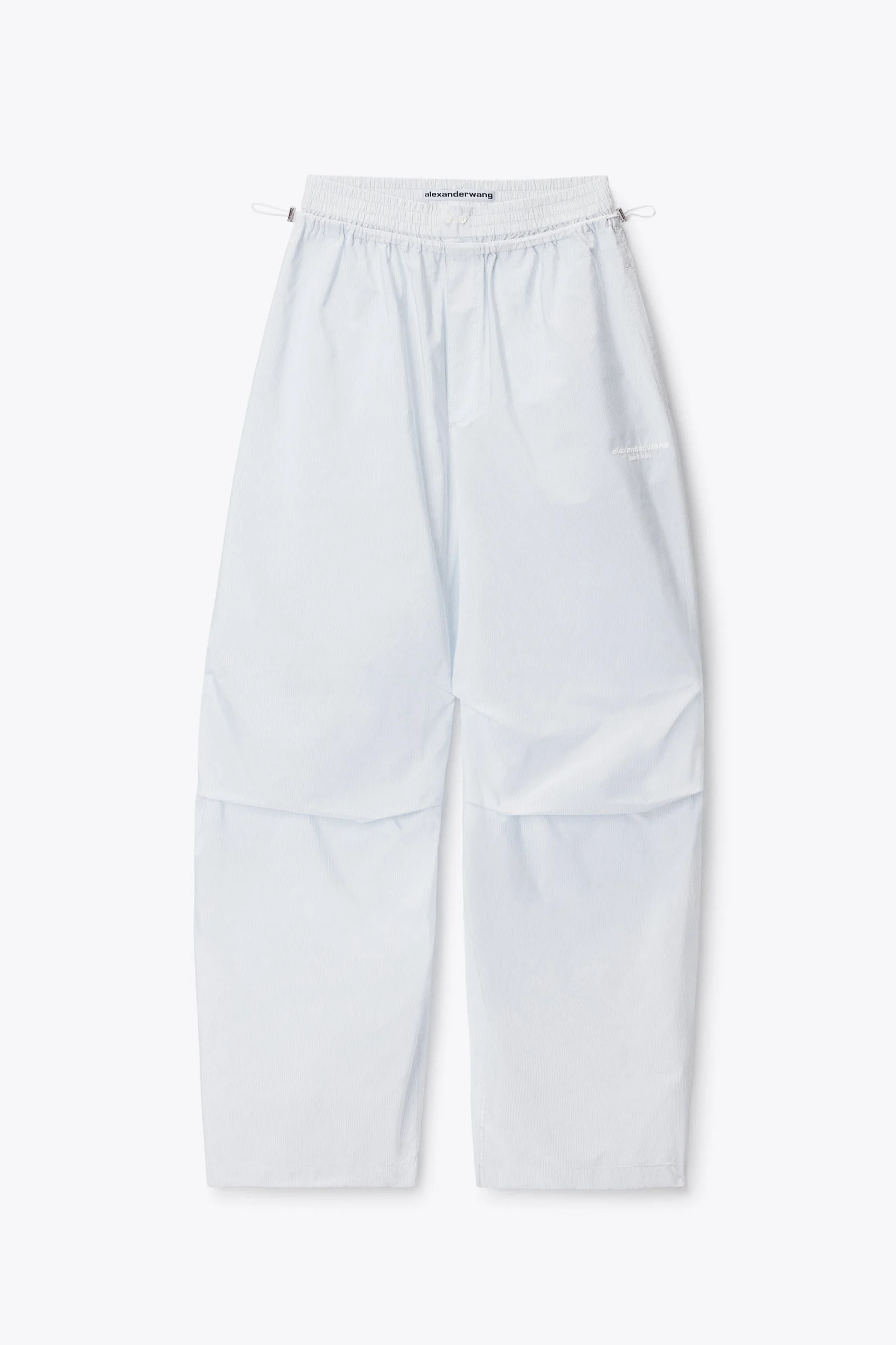 boxer waist mid-rise track pant - 1