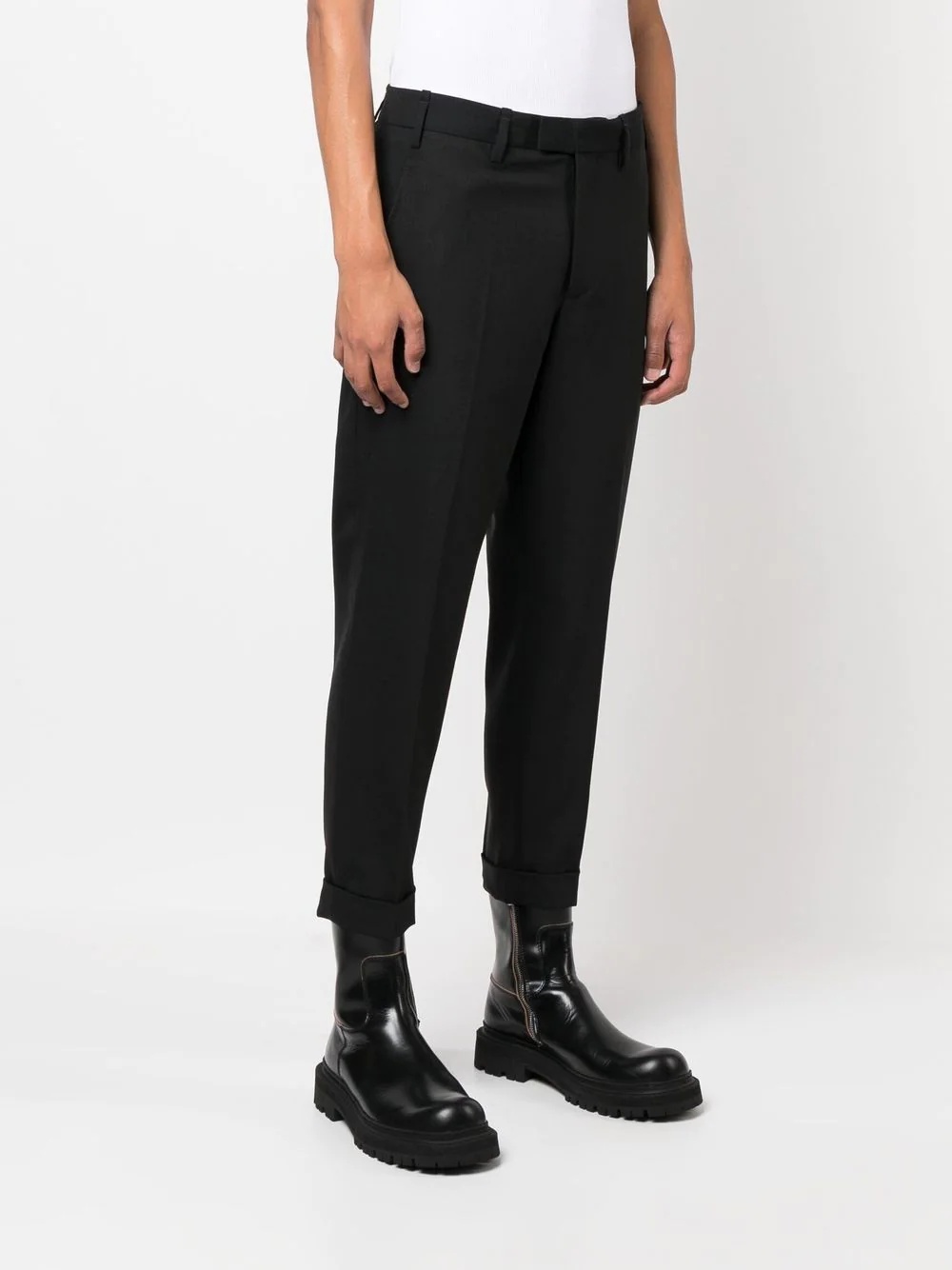 tailored cropped trousers - 3