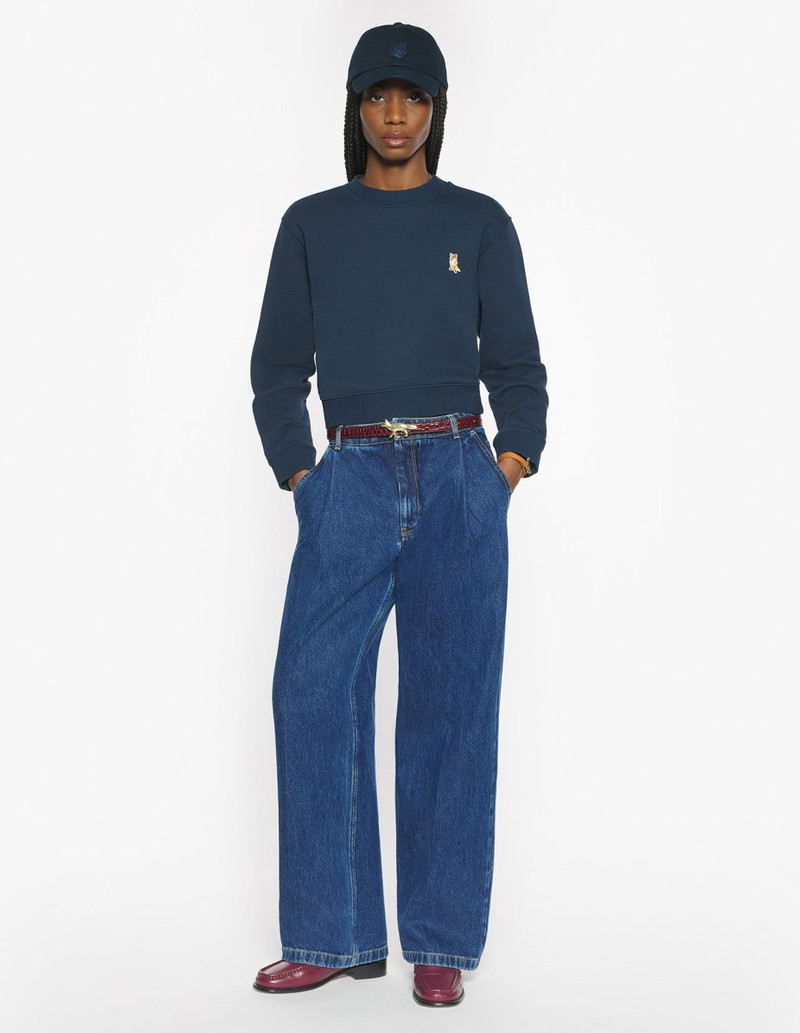 Maison Kitsuné LADY FOX CROPPED SWEATSHIRT outlook