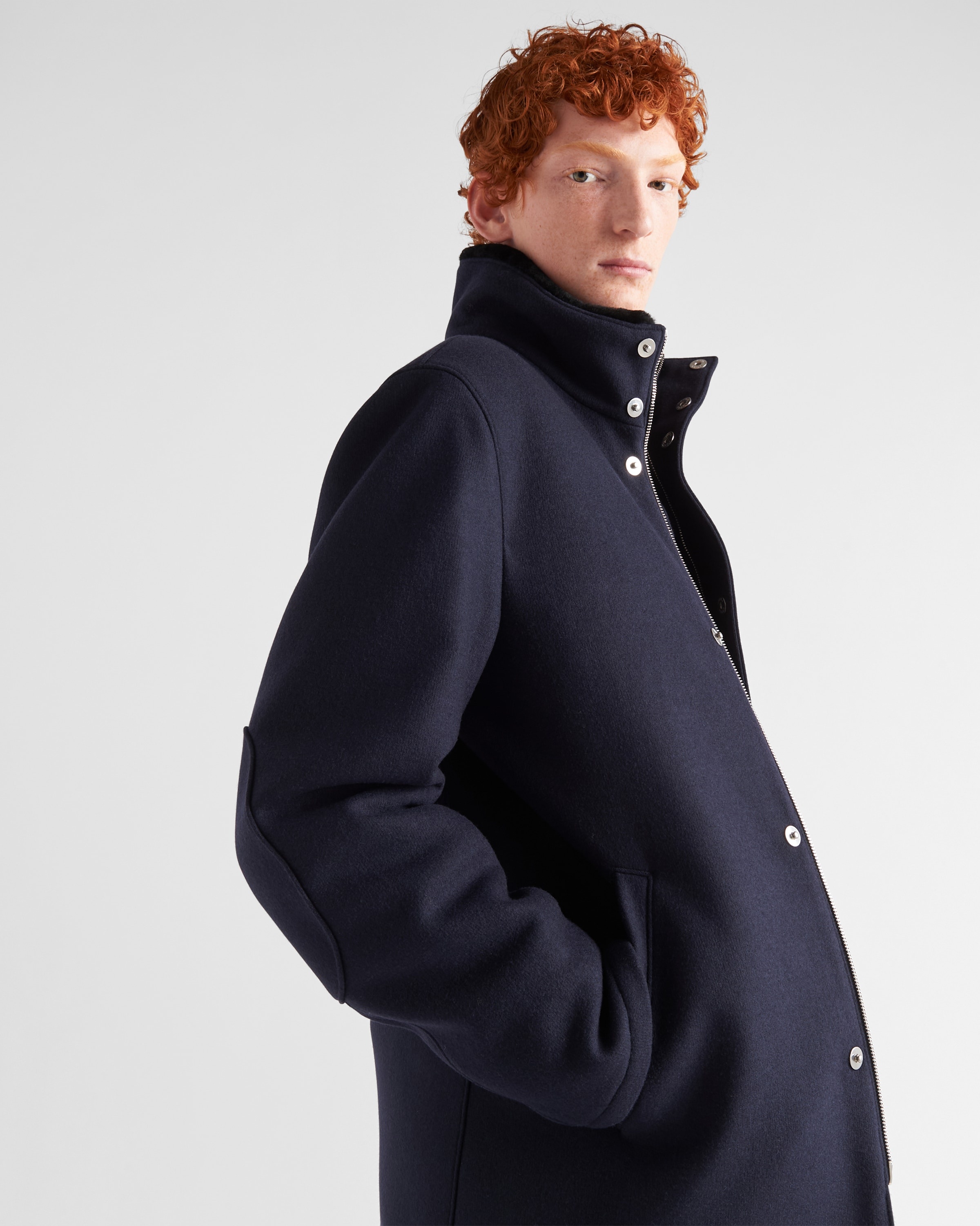 Wool blend jacket - 4
