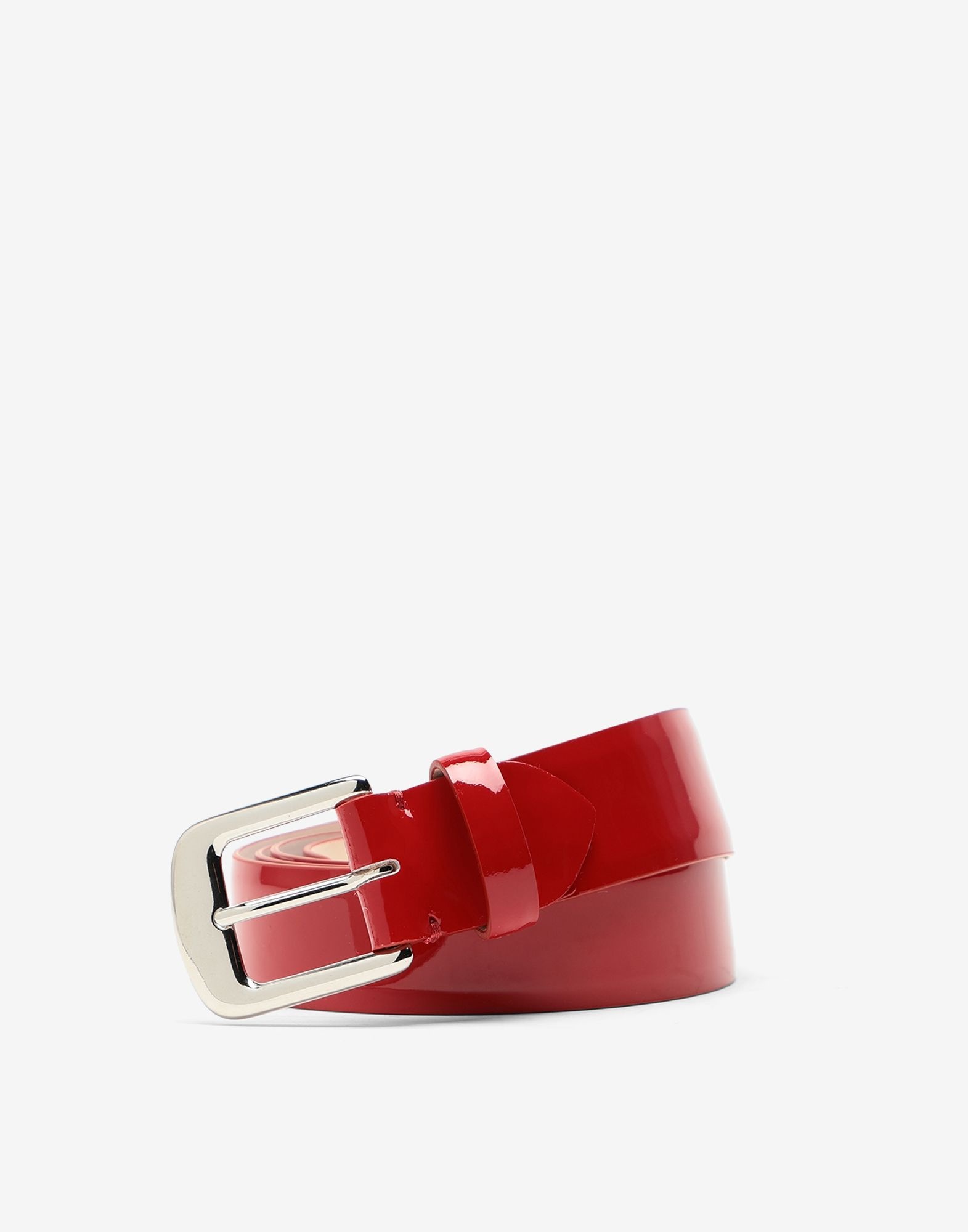 Patent leather belt - 1