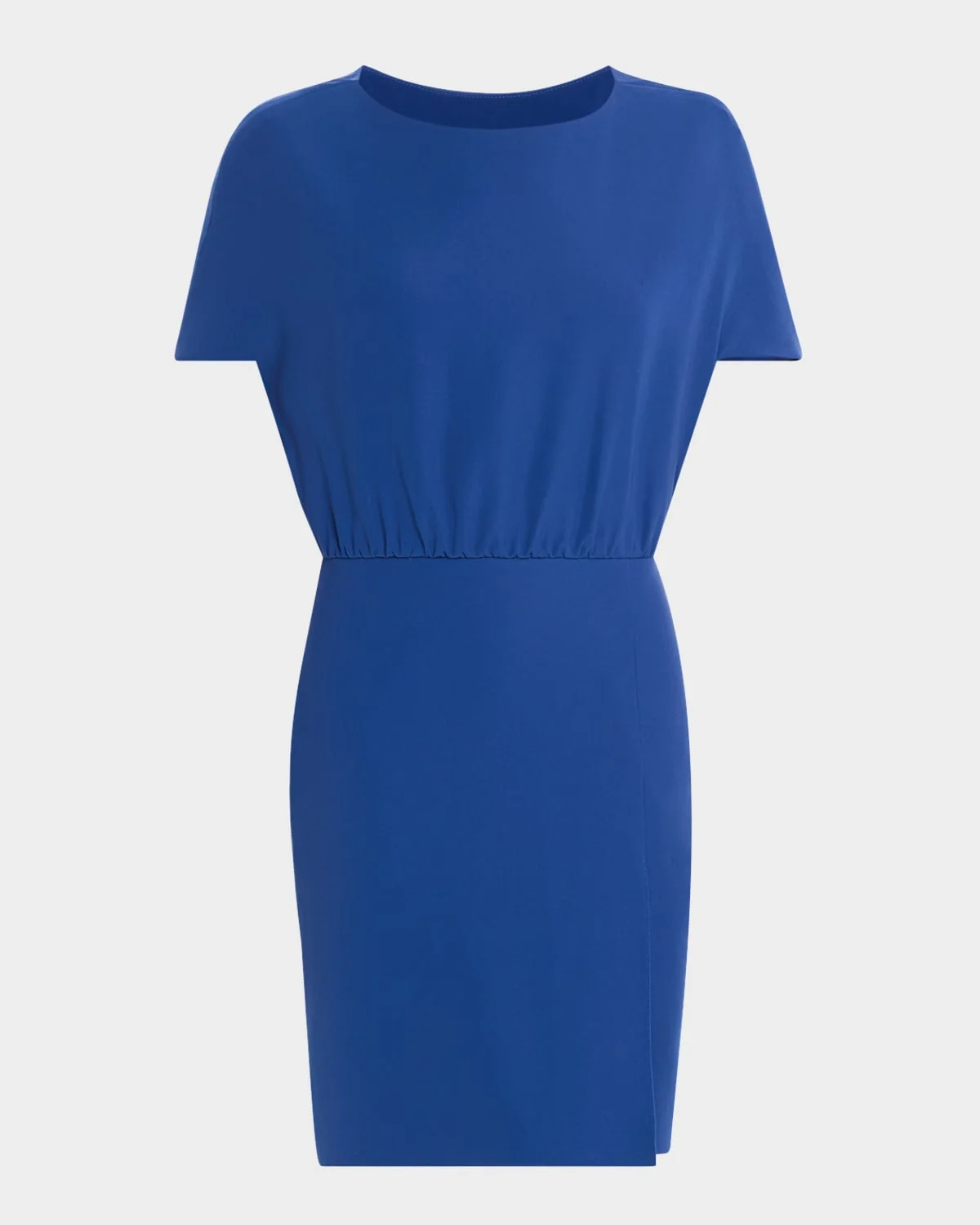 Cape-Sleeve Cady Dress - 1
