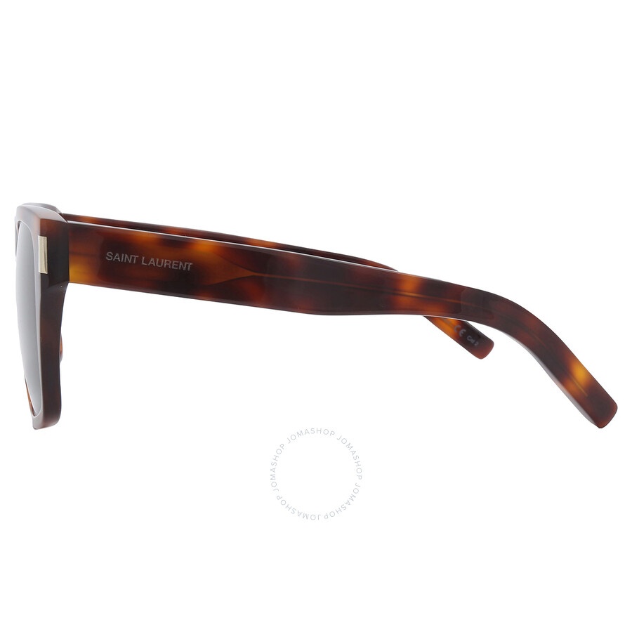 Saint Laurent Green Square Ladies Sunglasses SL 424 003 56 - 3