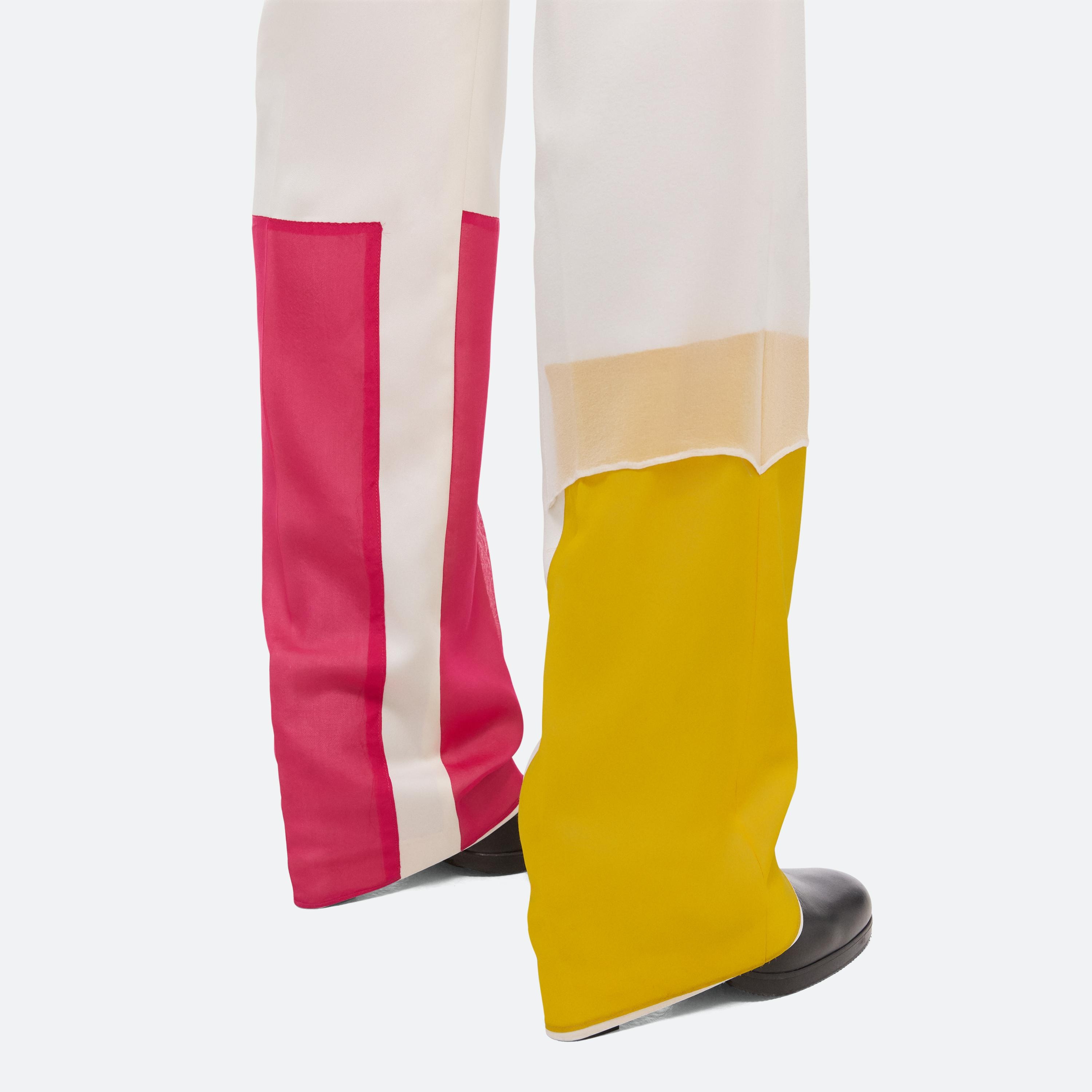 PATCHWORK CAR TROUSER - 6
