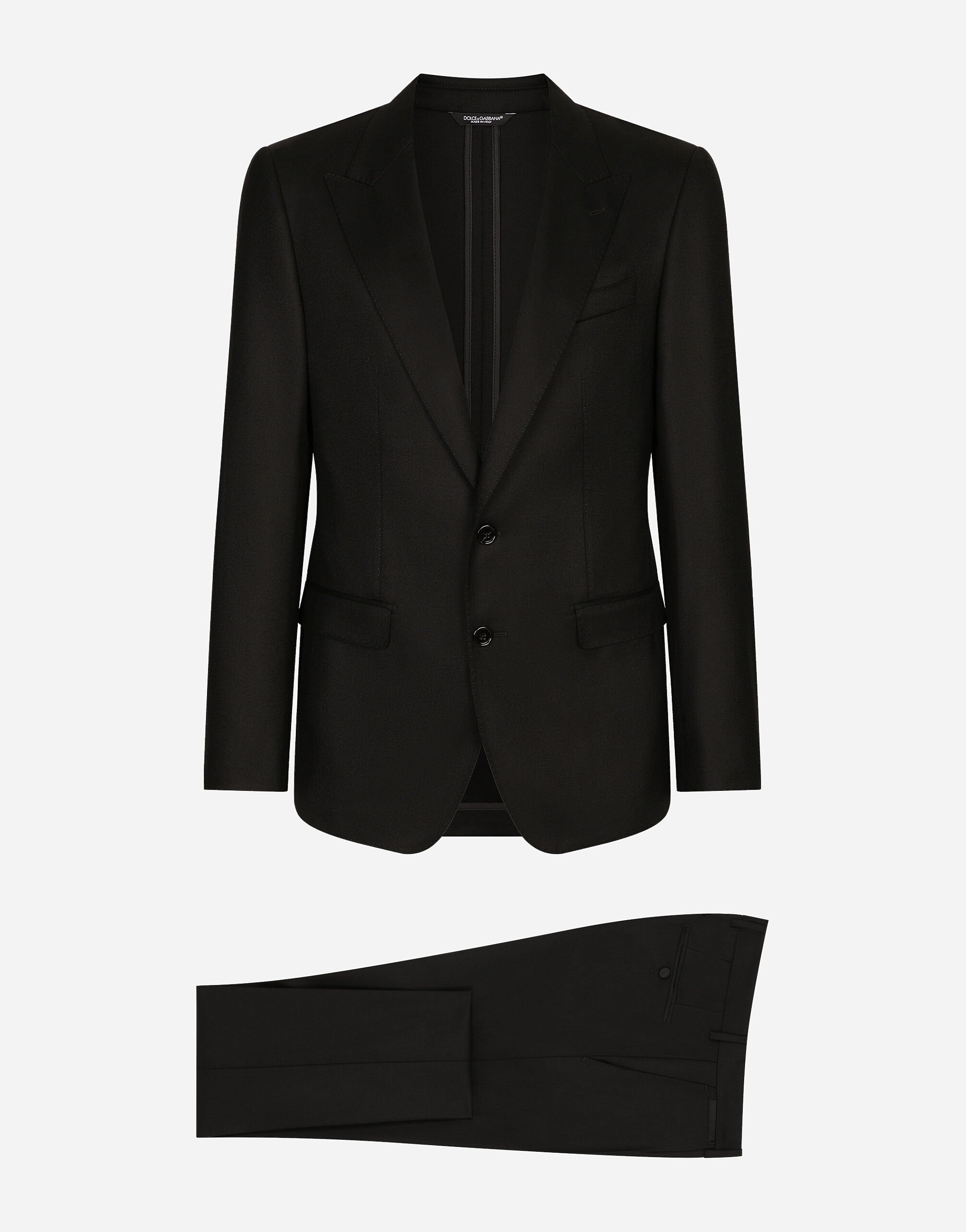 Single-breasted tuxedo suit - 1