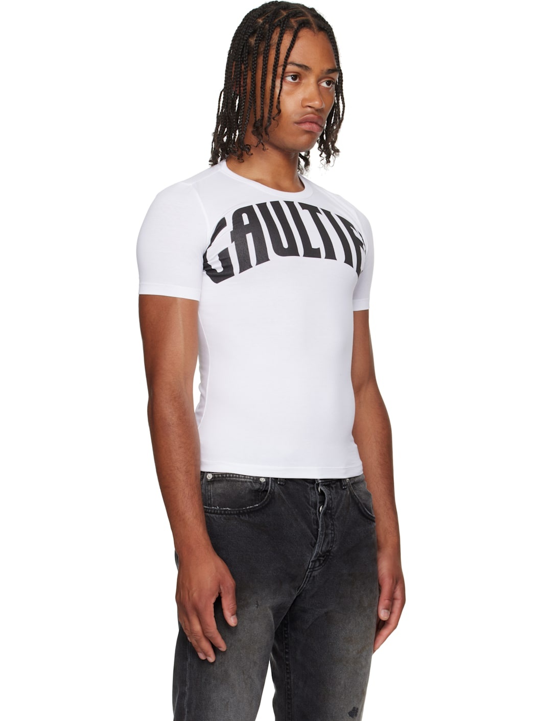 White 'The Gaultier' T-shirt - 2