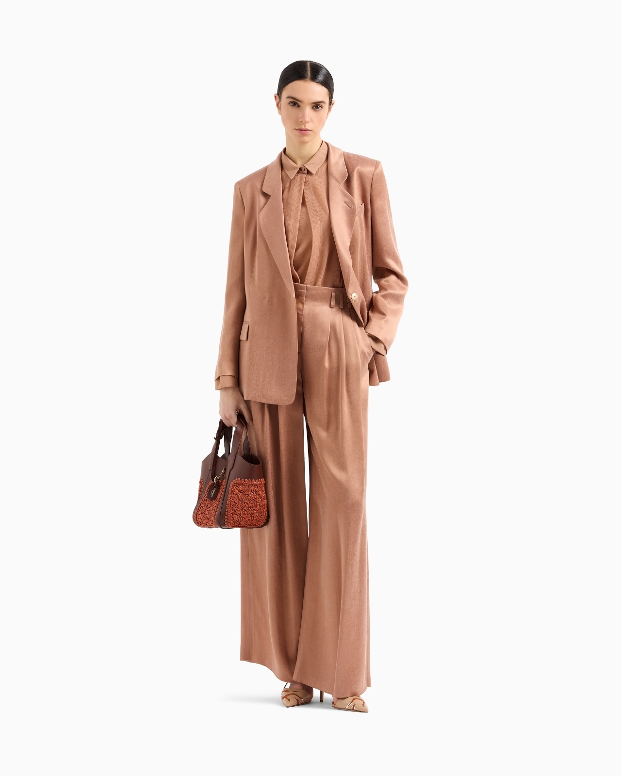 SILK CRÉPON LOOSE SHIRT - 2