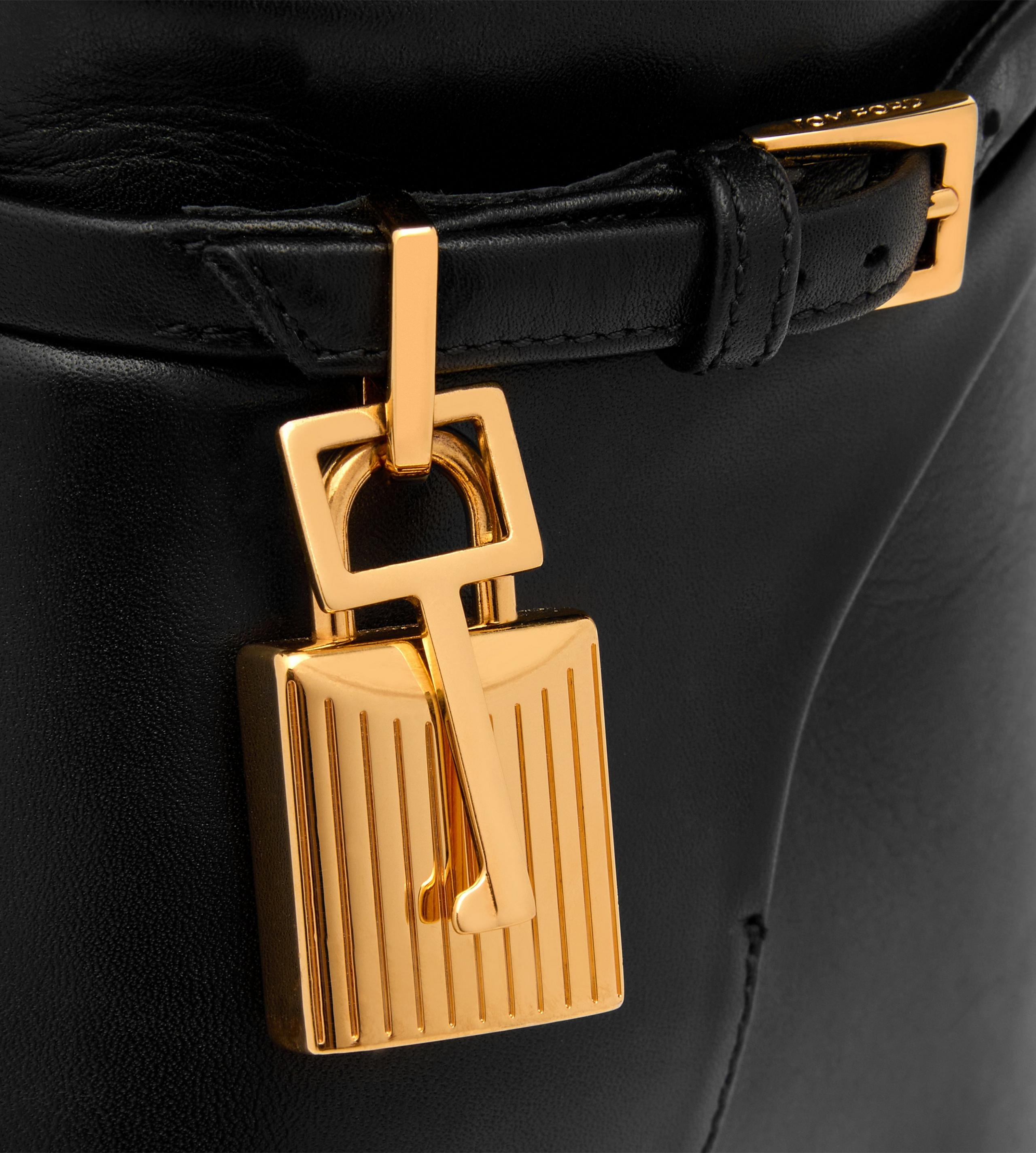LEATHER PADLOCK BOOT - 5