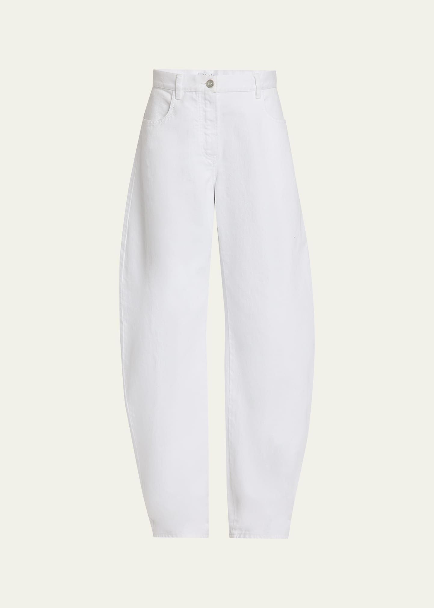 Rounded High-Rise Jeans - 1