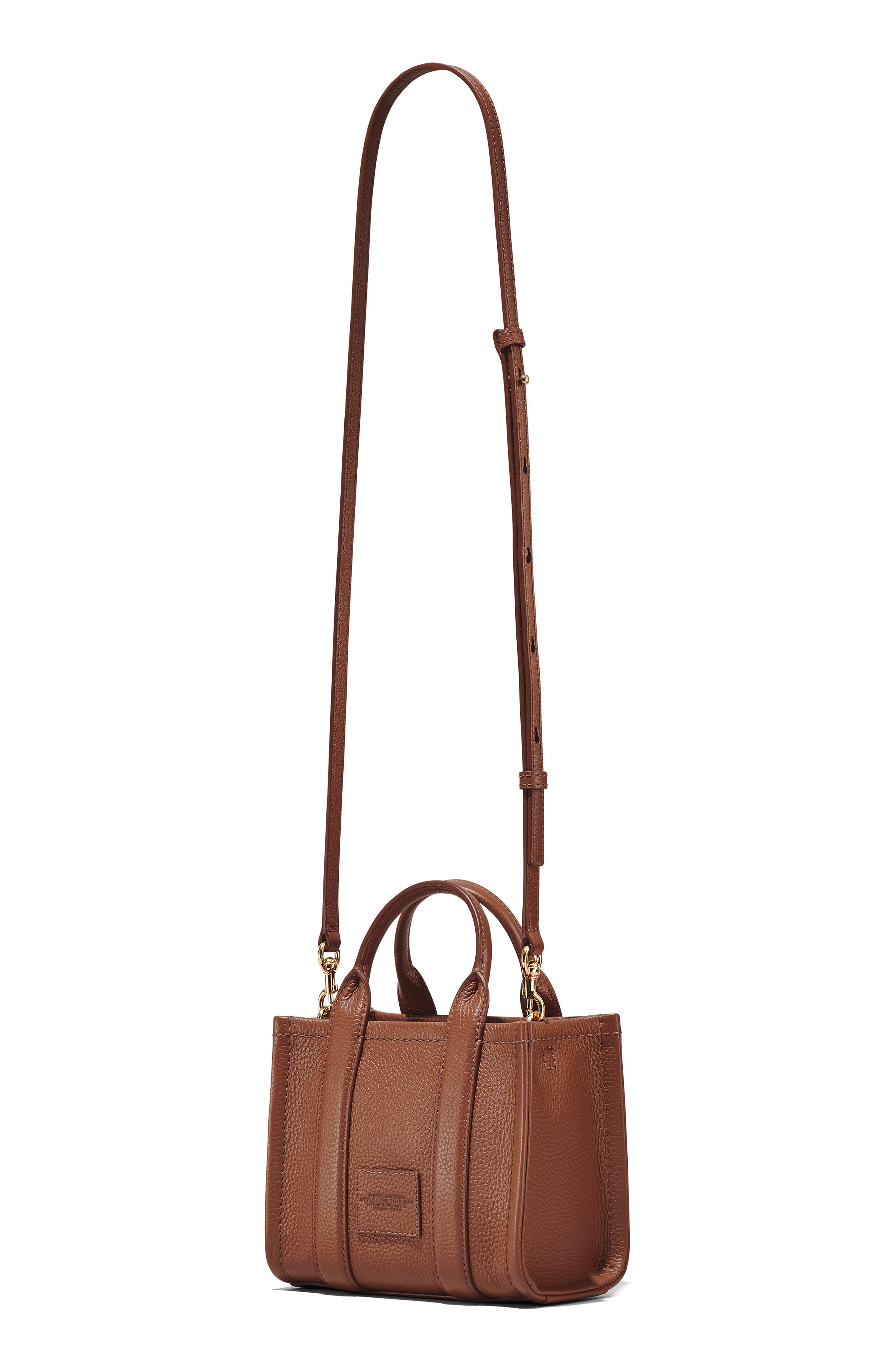 Marc Jacobs The Leather Crossbody Tote Bag in Argan Oil at Nordstrom - 5