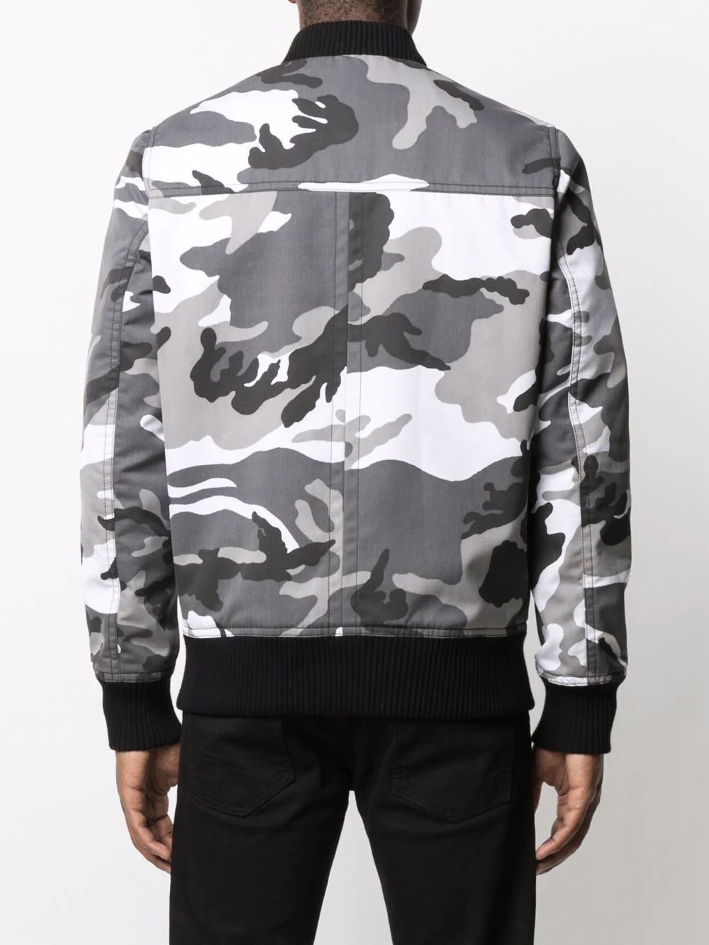 Iconic Plein camouflage-print bomber jacket - 4