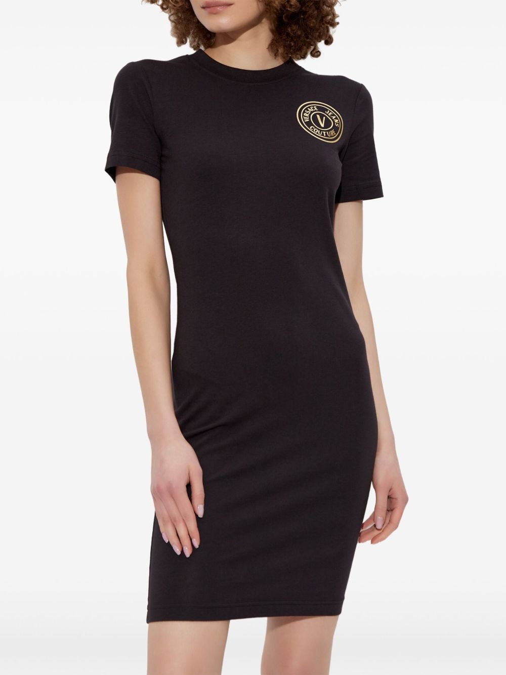 V-Emblem dress - 3