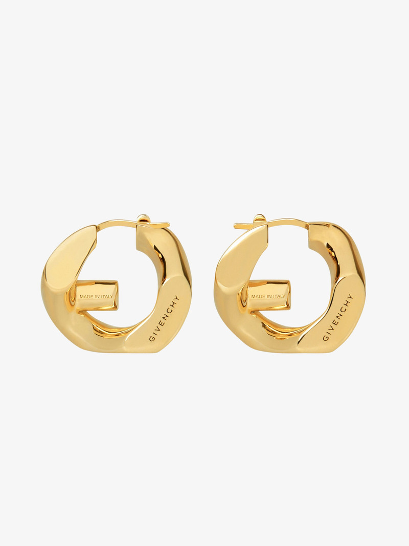Givenchy G CHAIN EARRINGS IN METAL outlook