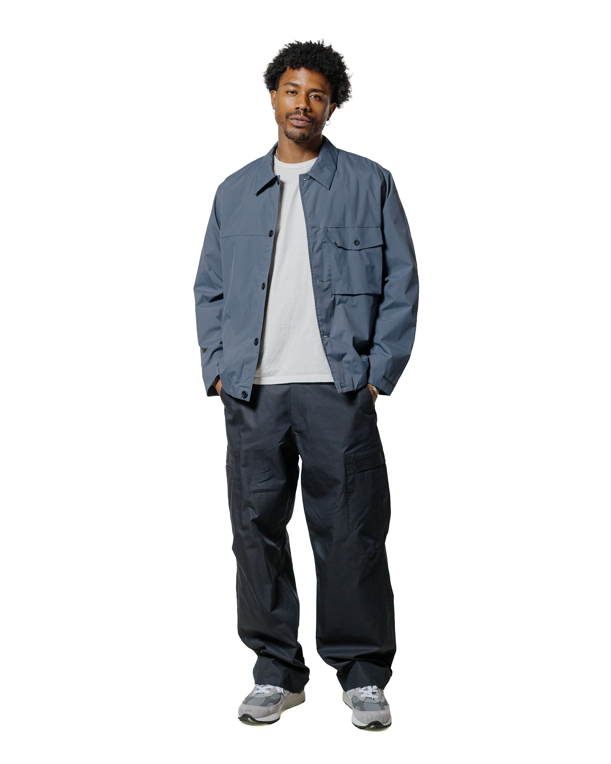Hans Gear Cotton Twill Cargo Pants Charcoal Grey - 4