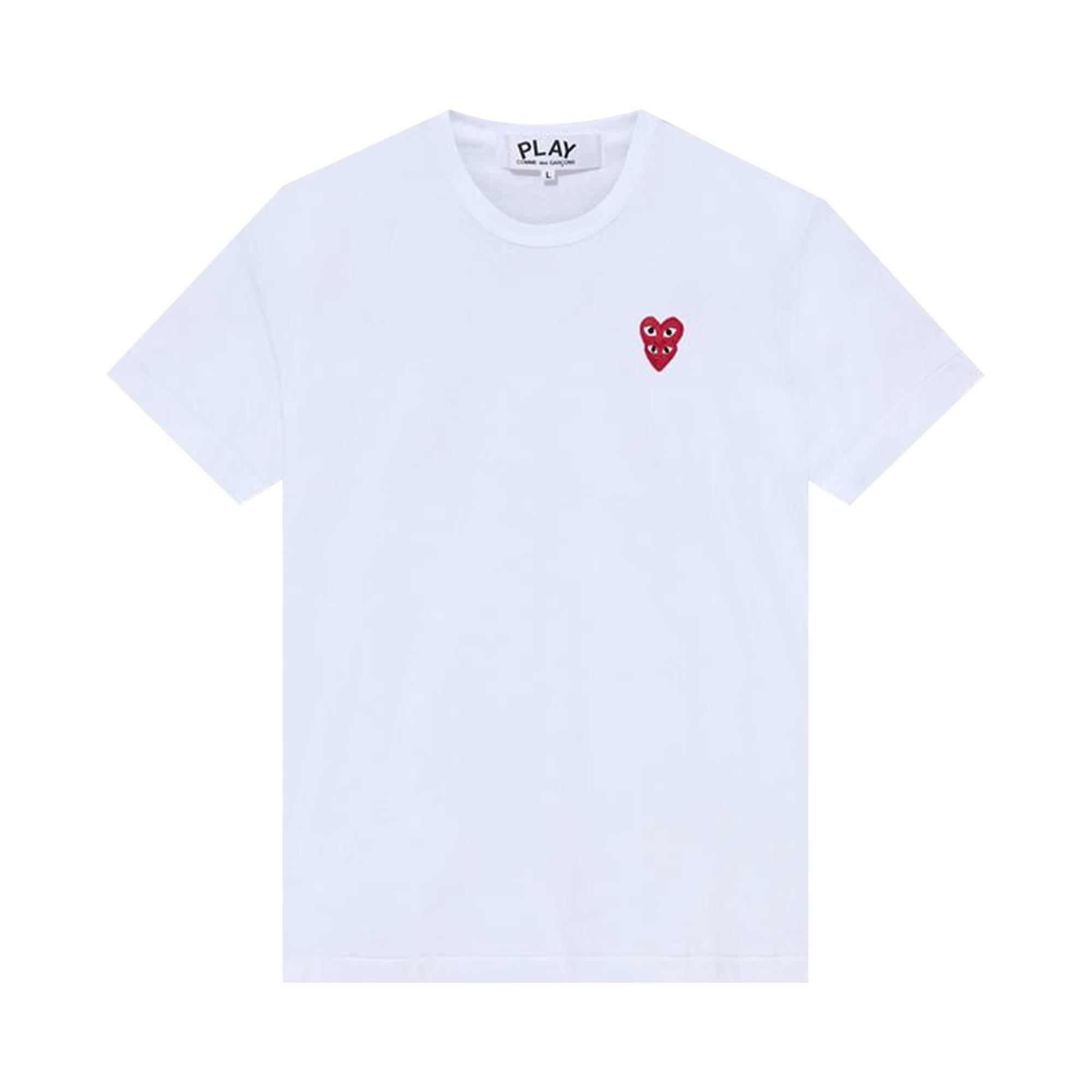 Comme des Garçons PLAY Mini Heart T-Shirt 'White' - 1