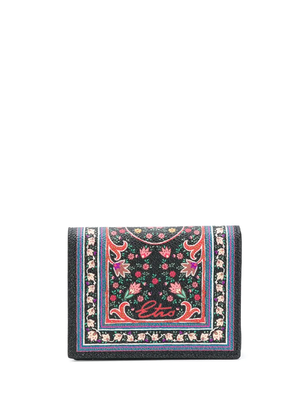 floral-print small wallet  - 1