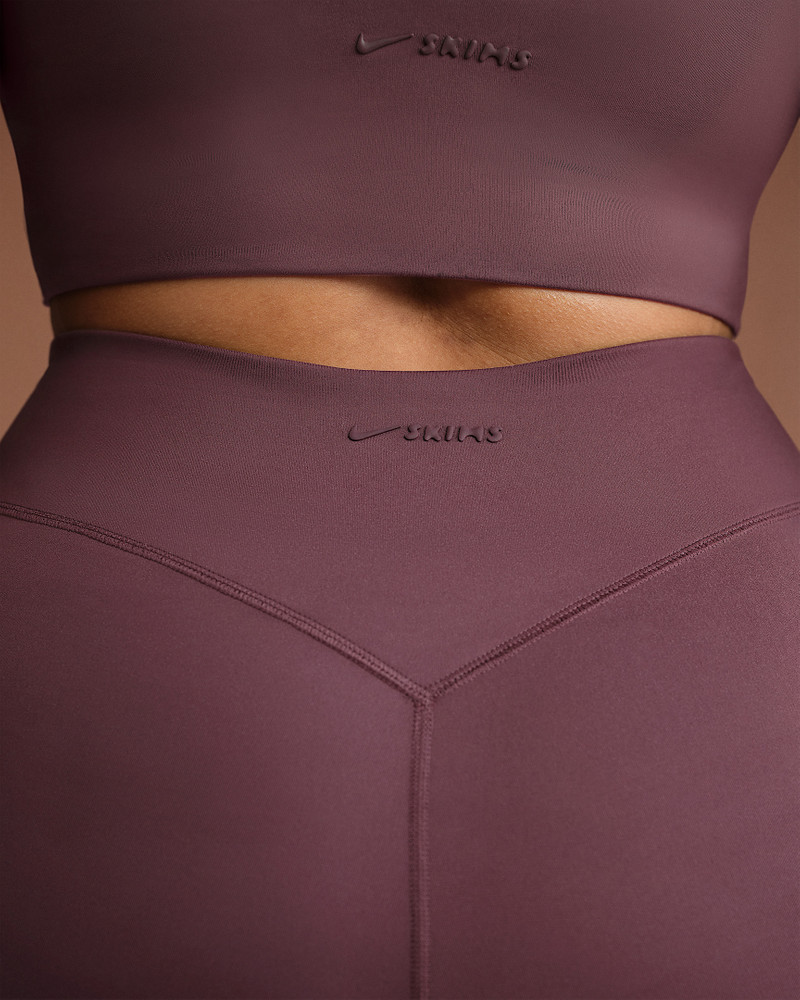 NikeSKIMS Matte Women's High-Waisted 3" Boyshorts 10