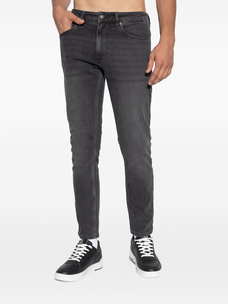 logo-plaque jeans 3