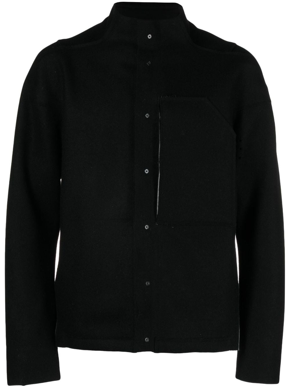 J70-BU wool shirt jacket - 1