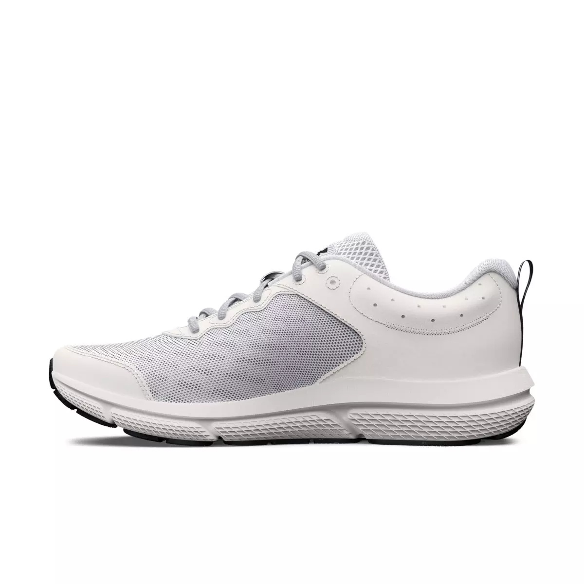 UA Charged Assert 10 "White/Black" Men's Running Shoe - 2