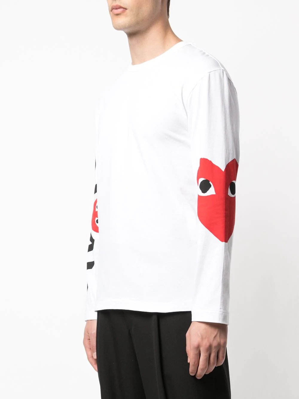 almond-eye long-sleeved T-shirt - 3