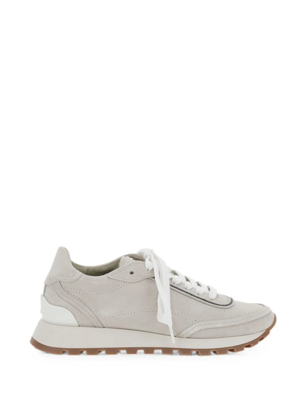 monili-trim panelled sneakers - 1