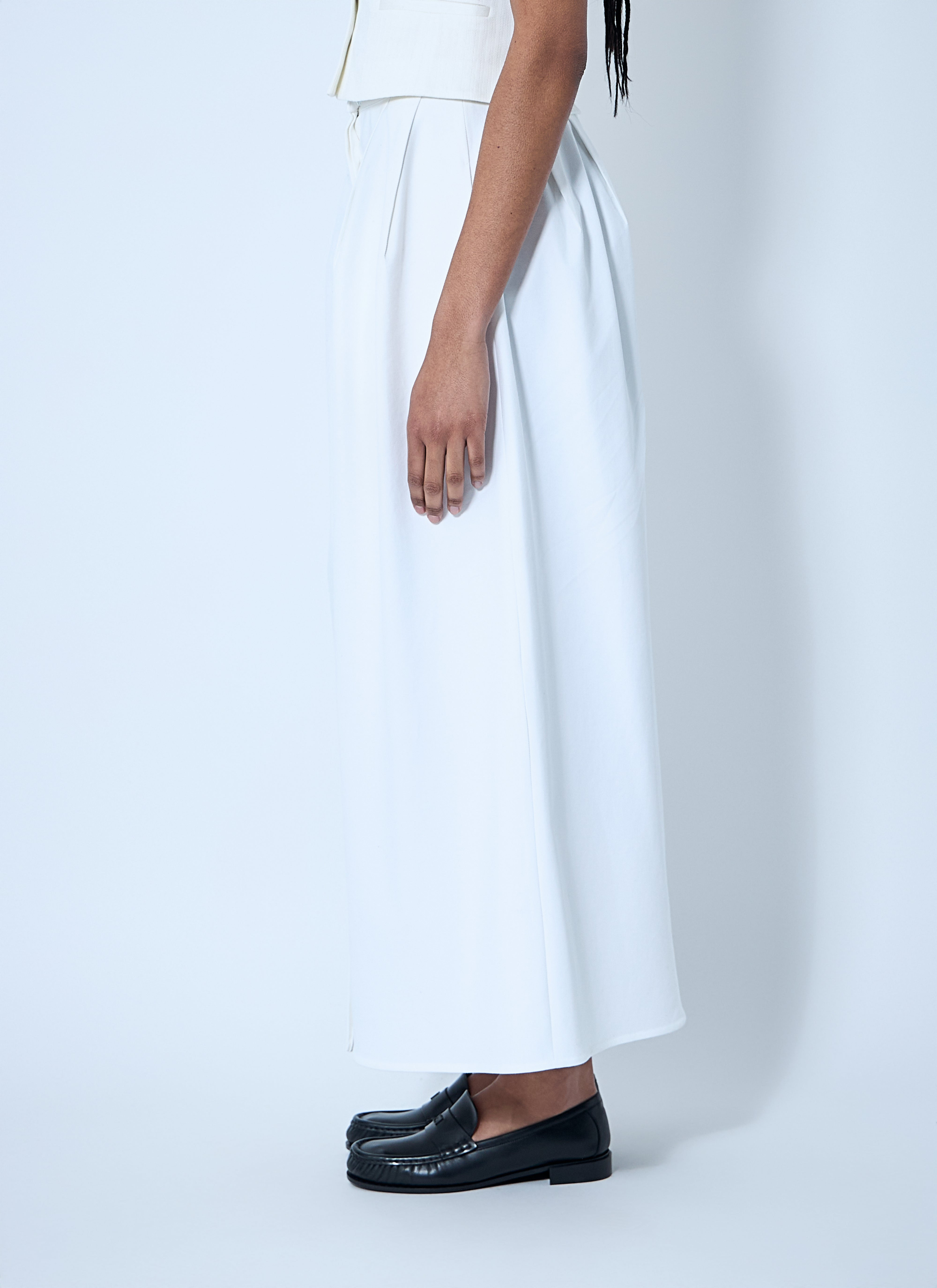Max Mara Women Pleated Midi Skirt - 3