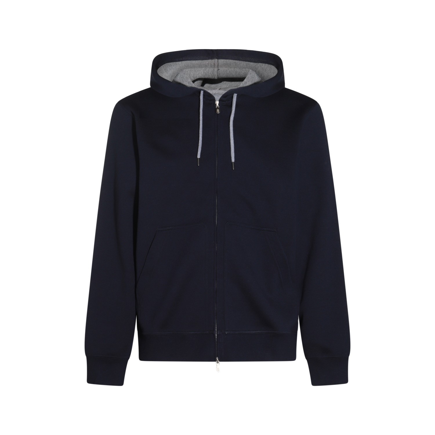 Brunello Cucinelli BLUE COTTON SWEATSHIRT | palazzobellies