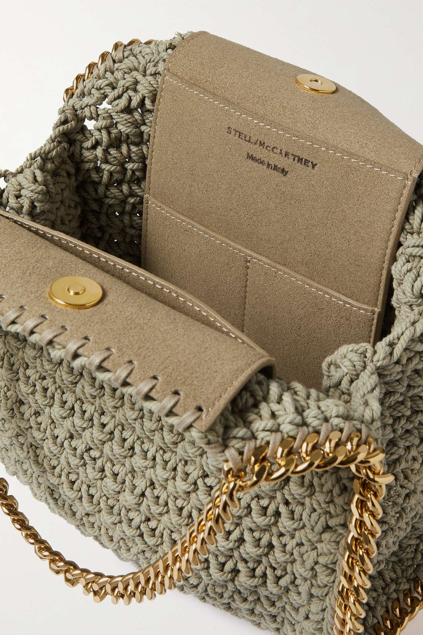 The Falabella mini crocheted cotton tote - 5