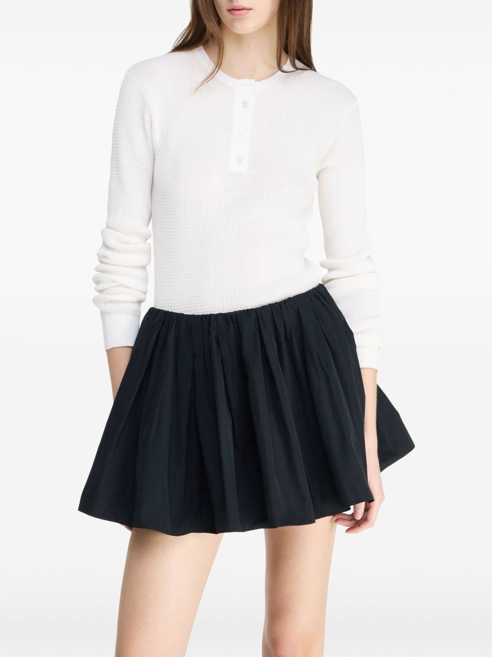gathered circle skort - 4