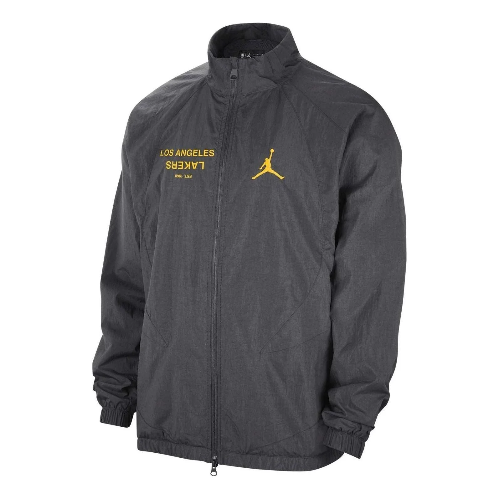 Air Jordan Los Angeles Lakers Courtside NBA Jam Jacket Asia Sizing 'Medium Ash Purple Smoke' FV8193- - 1