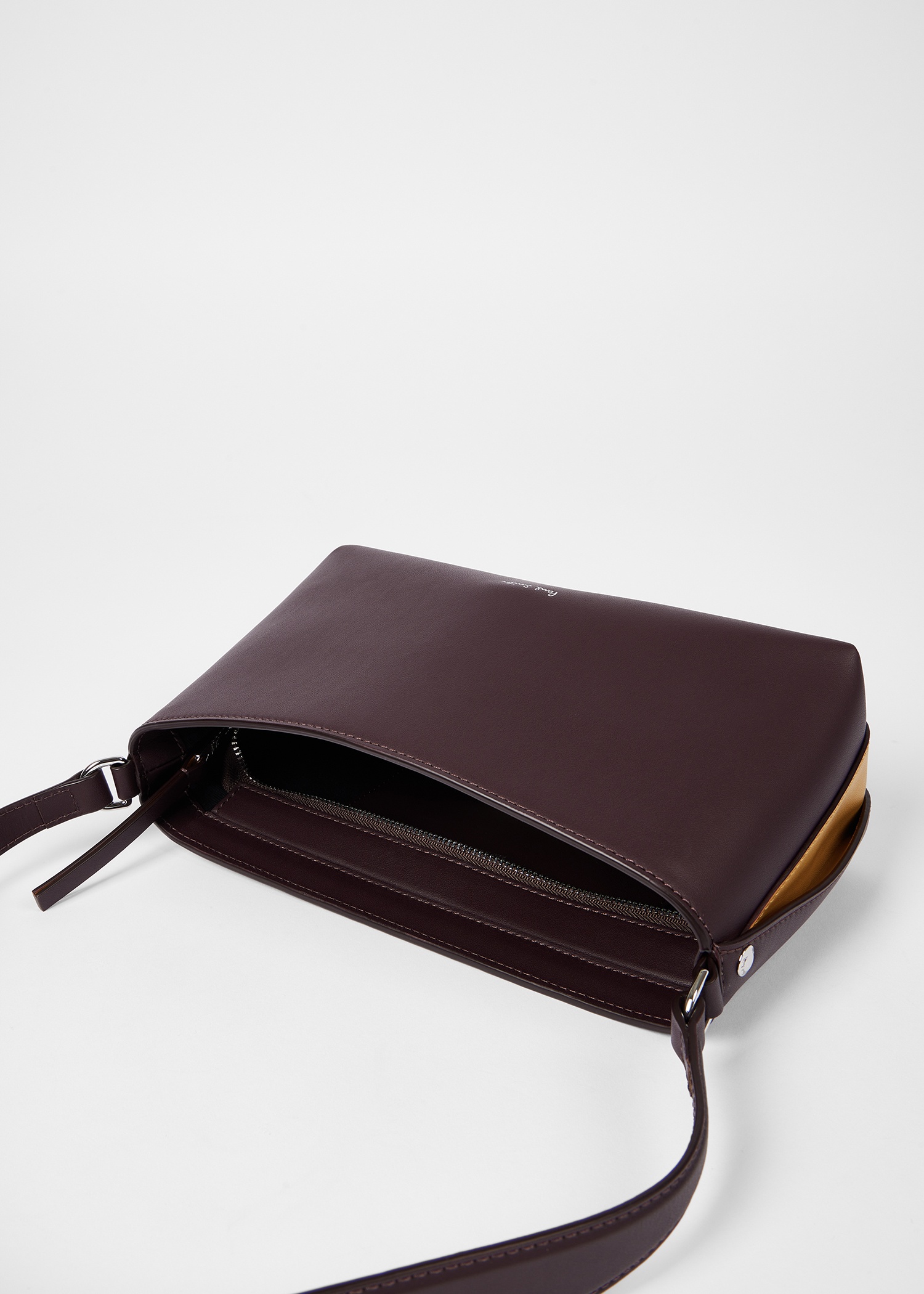 Women's Burgundy Shoulder Bag - 5
