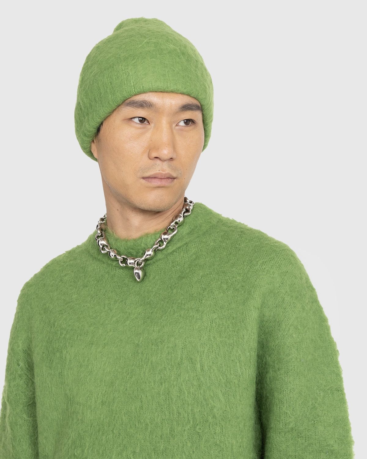 Acne Studios – Ribbed Beanie Pear Green - 3