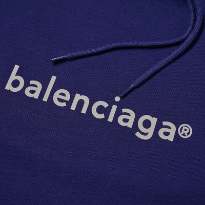 BALENCIAGA Balenciaga New Copyright Logo Popover Hoody outlook