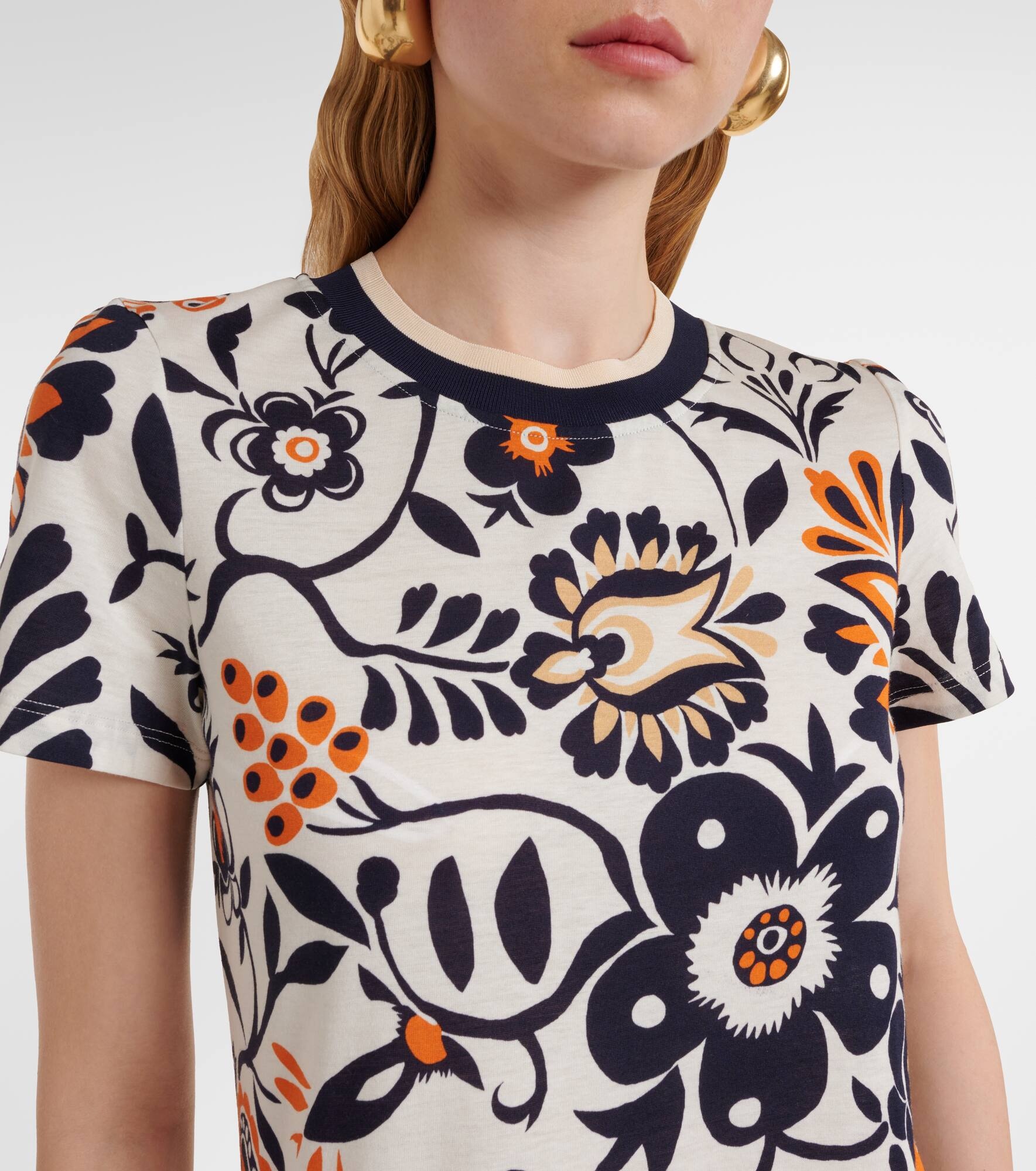 Sporty Swing cotton jersey midi dress - 4