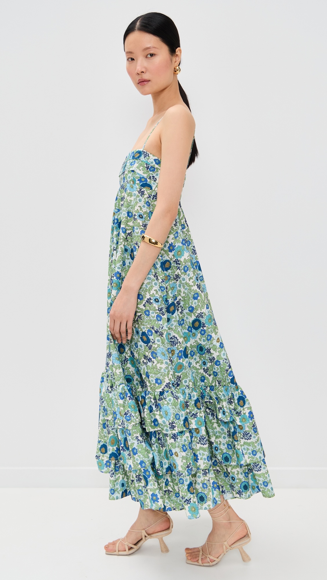 Pam Tiered Midi Dress - 3