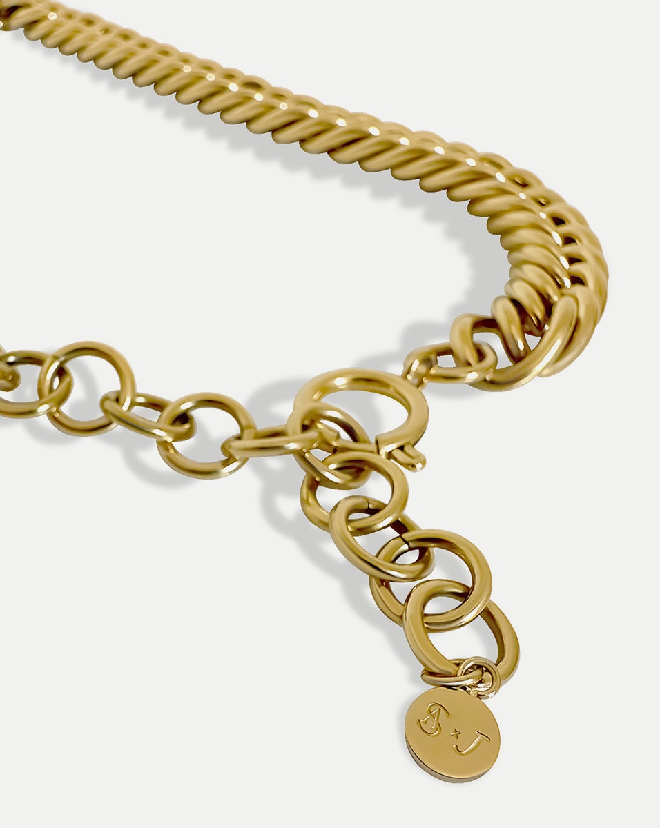JULIET GOLD MINI NECKLACE - 3