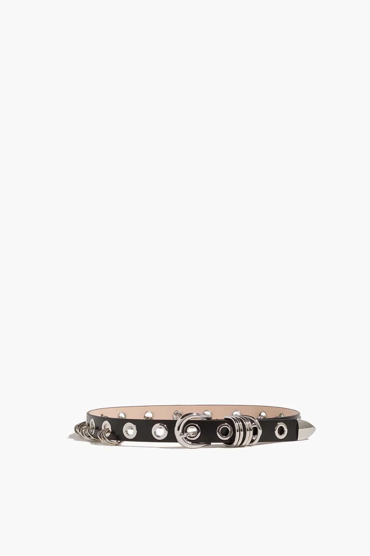 Revenge Belt in Black/Silver - 1