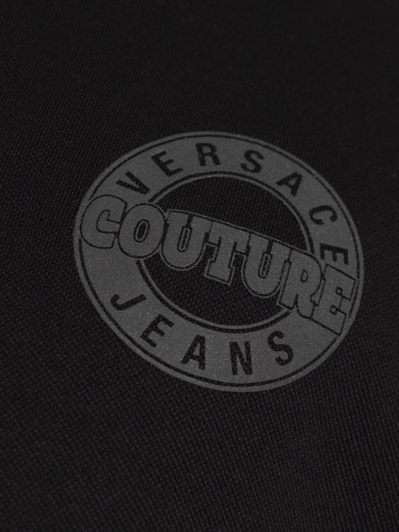 logo cotton polo shirt 5