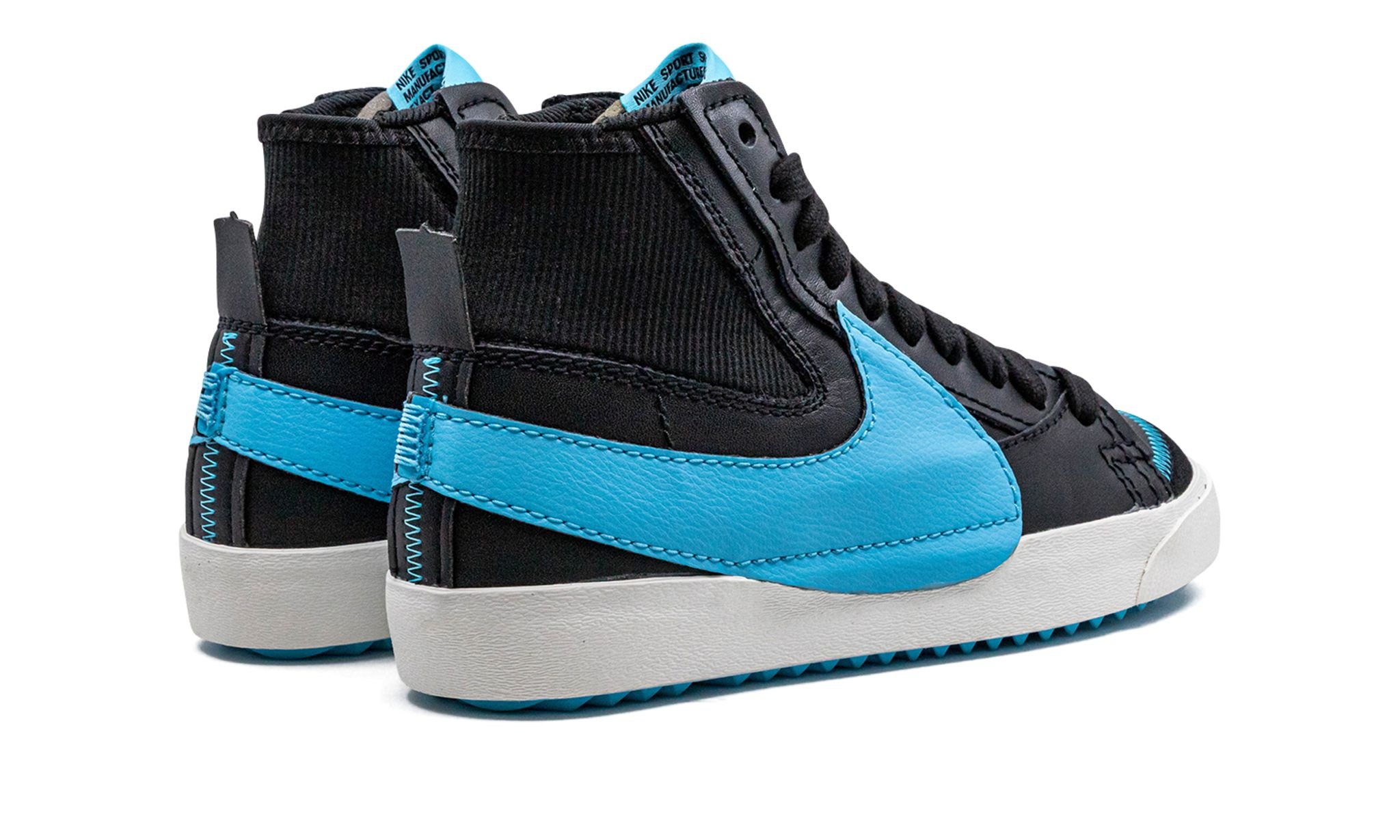 Blazer Mid '77 Jumbo "Black / Baltic Blue" - 3