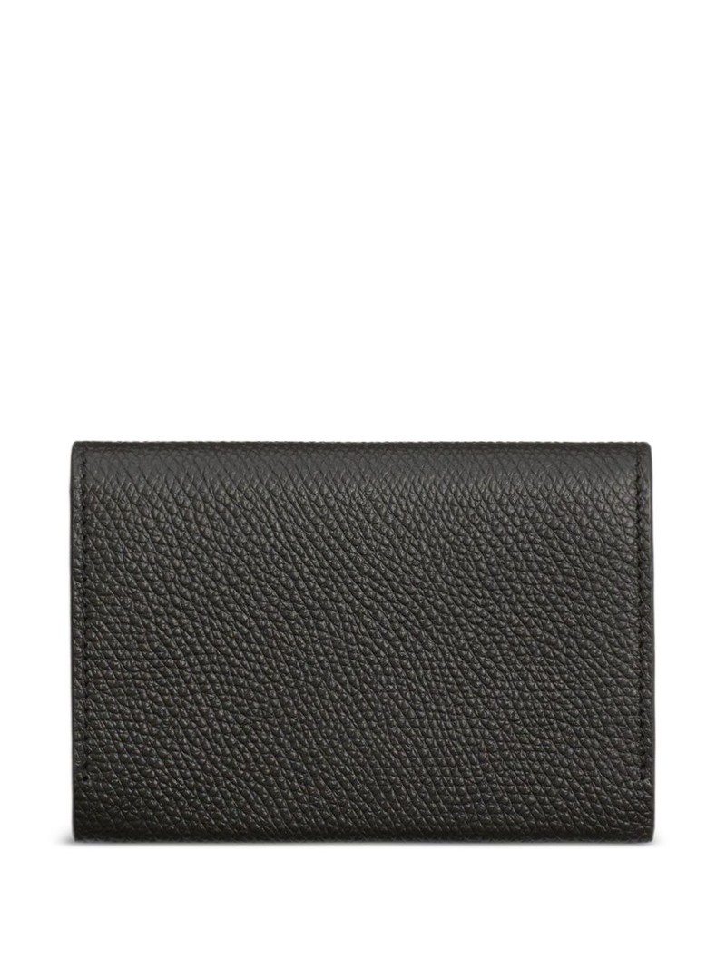 Valentino grained leather wallet outlook