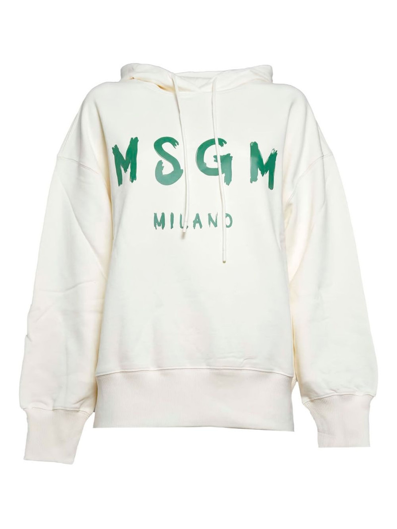 logo-print hoodie 1